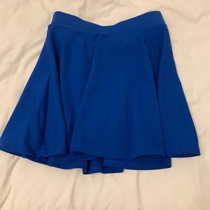 Blue skirt